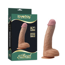 Фаллоимитатор на присоске Real Extreme Extra Girth Dildo 22 см