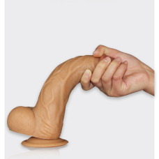 Фаллоимитатор на присоске Real Extreme Extra Girth Dildo 21 см