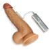 Вибратор на присоске Real Extreme Extra Girth Vibrating Dildo 21 см
