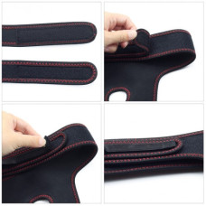 Реалистичный черный страпон Easy Strapon Set 18 см