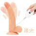 Страпон телесный с вибрацией Vibrating Easy Strapon Set 22 см