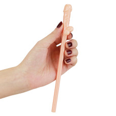 Трубочки бежевые Original Willy Straws 9 шт
