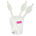 Трубочки светящиеся в темноте Glow in the Dark Pussy Straws 9 шт