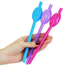 Трубочки разноцветные Original Pussy Straws 9 шт