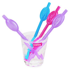 Трубочки разноцветные Original Pussy Straws 9 шт