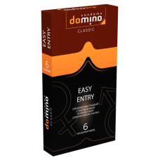 Презервативы Domino Classic Easy Entry с увеличенным количеством смазки 6 шт