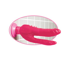 Вибратор для двойного проникновения Waterproof Wall Bangers Double Penetrator