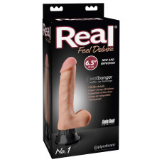 Фаллоимитатор с вибрацией Real Feel Deluxe No.1 18 см