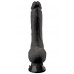 Фаллоимитатор с вибрацией Real Feel Deluxe No.7 Black 28 см