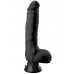 Фаллоимитатор с вибрацией Real Feel Deluxe No.7 Black 28 см