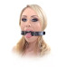 Кляп-кольцо FF Series Beginner's Open Mouth Gag Black