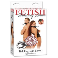 Шар кляп с фаллоимитатором FF Ball Gag With Dong