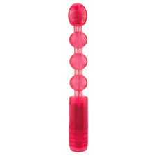 Анальная цепочка с вибрацией Waterproof Flexible Anal Beads Pink