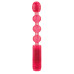 Анальная цепочка с вибрацией Waterproof Flexible Anal Beads Pink