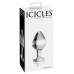 Стеклянная анальная пробка Icicles