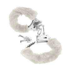 Наручники с мехом FF Beginner's Furry Cuffs-White