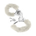 Наручники с мехом FF Beginner's Furry Cuffs-White