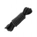 Бондажная верёвка FF Mini Silk Rope черная 183 см