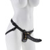 Страпон на ремне дизайнерский FF Gold Designer Strap-On