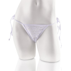 Вибро-трусики FFS Date Night Remote Control Panties белые