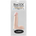 Вибратор с мошонкой Basix Rubber Works 6