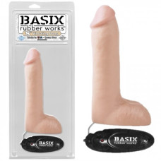 Вибратор с мошонкой Basix Rubber Works 8