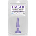 Анальная пробка Basix Rubber Works Beginners Butt Plug Purple