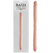 Двухсторонний фаллоимитатор Basix Rubber Works 18