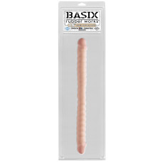 Двухсторонний фаллоимитатор Basix Rubber Works 18
