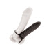 Насадка для двойного проникновения FFLE Ribbed Double Trouble Black