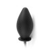 Анальная пробка расширяющаяся AFC Inflatable Silicone Plug Black