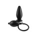 Анальная пробка расширяющаяся AFC Inflatable Silicone Plug Black