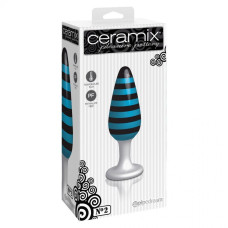 Анальная пробка Ceramix No. 2 Black/Blue Butt