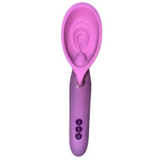 Вакуумный стимулятор клитора с плавающей головкой и вибрацией Fantasy For Her Vibrating Roto Suck-Her