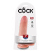 Фаллоимитатор King Cock 7 Cock with Balls Flesh