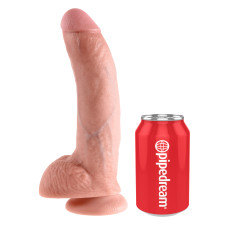 Фаллоимитатор King Cock 9 Cock with Balls Flesh