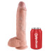 Фаллоимитатор King Cock 10 Cock with Balls Flesh