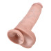 Фаллоимитатор King Cock 11 Cock with Balls Flesh