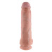 Фаллоимитатор King Cock 11 Cock with Balls Flesh