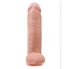 Фаллоимитатор King Cock 12 Cock with Balls Flesh