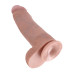Фаллоимитатор King Cock 12 Cock with Balls Flesh