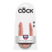 Двойной фаллоимитатор King Cock U-Shaped Small Double Trouble Flesh