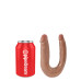 Двойной фаллоимитатор King Cock U-Shaped Small Double Trouble Tan