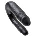 Двойной фаллоимитатор King Cock U-Shaped Small Double Trouble Black
