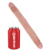 Двухсторонний фаллоимитатор King Cock 12 Slim Double Dildo Flesh