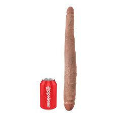 Двухсторонний фаллоимитатор King Cock 16