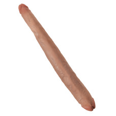 Двухсторонний фаллоимитатор King Cock 16