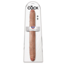 Двухсторонний фаллоимитатор King Cock 16