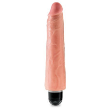 Телесный вибратор-реалистик 9 Vibrating Stiffy