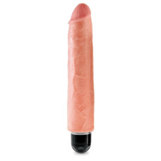 Телесный вибратор-реалистик 10 Vibrating Stiffy